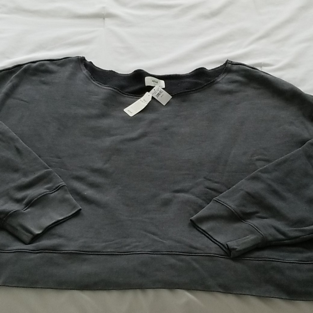 Aerie cropped sweatshirt